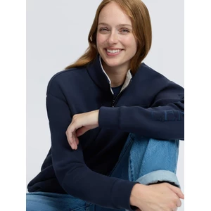 LeMieux Scarlet Quarter Zip Sweat - Navy in Navy