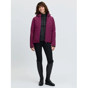 LeMieux Brooke 3 in 1 Waterproof Hybrid Jacket - Blackberry in Blackberry