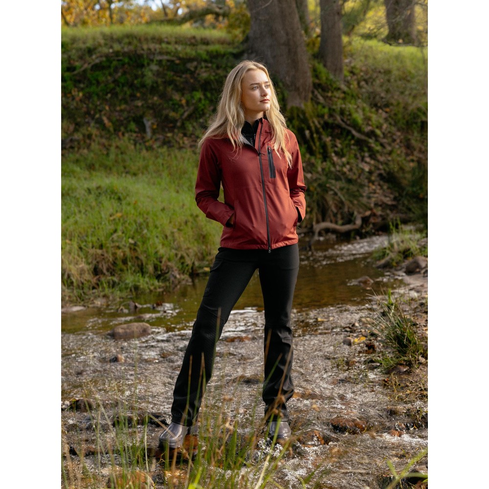 LeMieux Athena Waterproof Lightweight Jacket - Russet