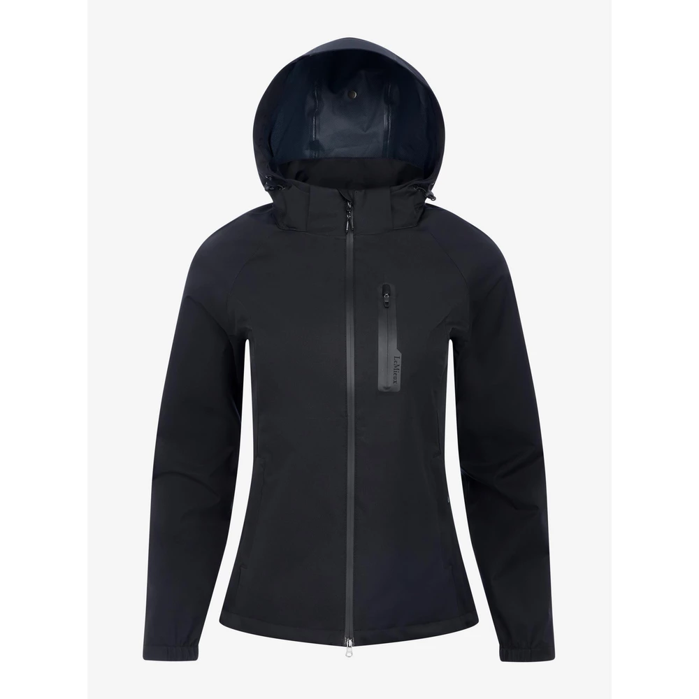 LeMieux Athena Waterproof Lightweight Jacket - Black in Black