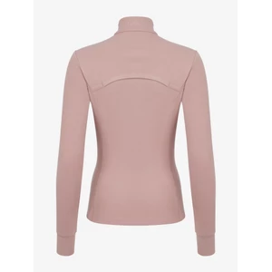 LeMieux Frances Quarter Zip Fleece  - Wild Rose in Wild Rose