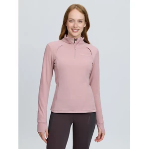 LeMieux Frances Quarter Zip Fleece  - Wild Rose in Wild Rose