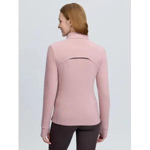 LeMieux Frances Quarter Zip Fleece  - Wild Rose in Wild Rose