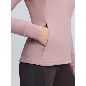 LeMieux Frances Quarter Zip Fleece  - Wild Rose in Wild Rose