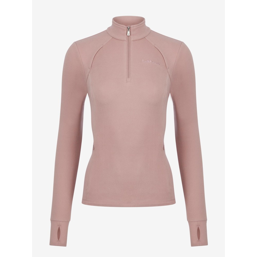 LeMieux Frances Quarter Zip Fleece  - Wild Rose 