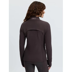 LeMieux Frances Quarter Zip Fleece - Cocoa in Cocoa