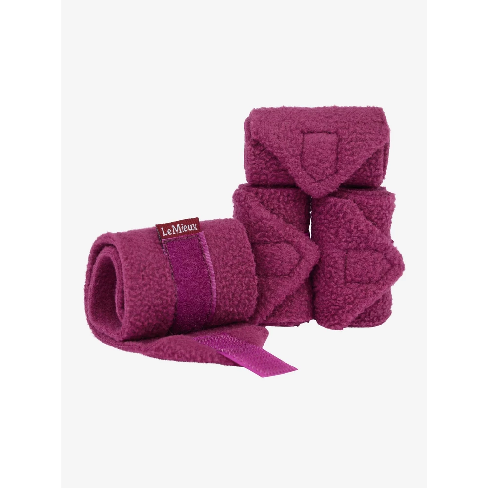 LeMieux Toy Pony Bandages - Blackberry in Blackberry