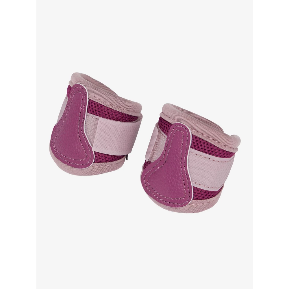 LeMieux Toy Pony Mesh Brushing Boots - Blackberry in Blackberry