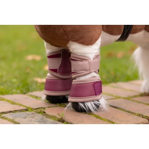 LeMieux Toy Pony Mesh Brushing Boots  - Blackberry 