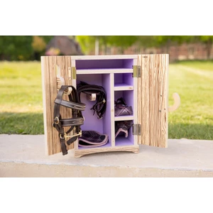 LeMieux Toy Pony Tack Locker - Wooden in Wooden