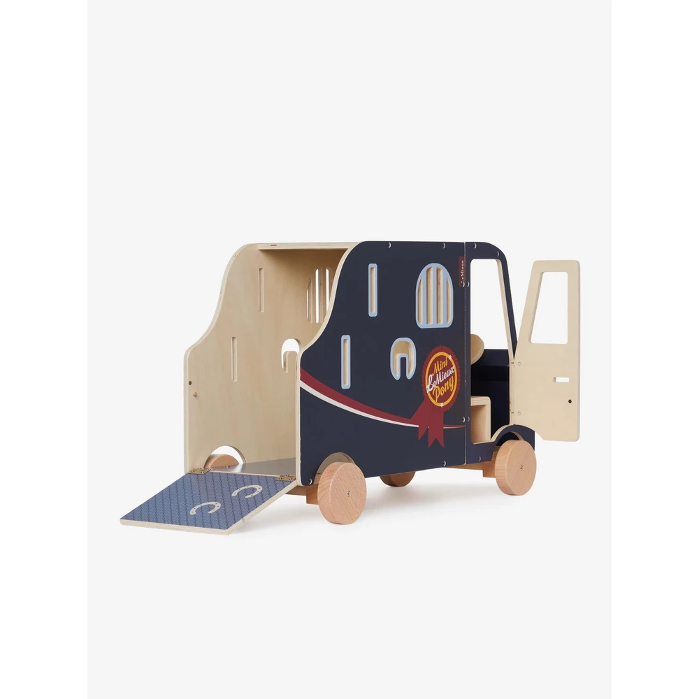 LeMieux Toy Pony Lorry - Wooden in Wooden