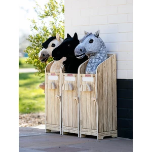 LeMieux Hobby Horse Stable - Wooden in Wooden