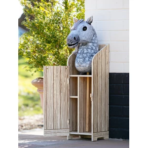 LeMieux Hobby Horse Stable - Wooden in Wooden