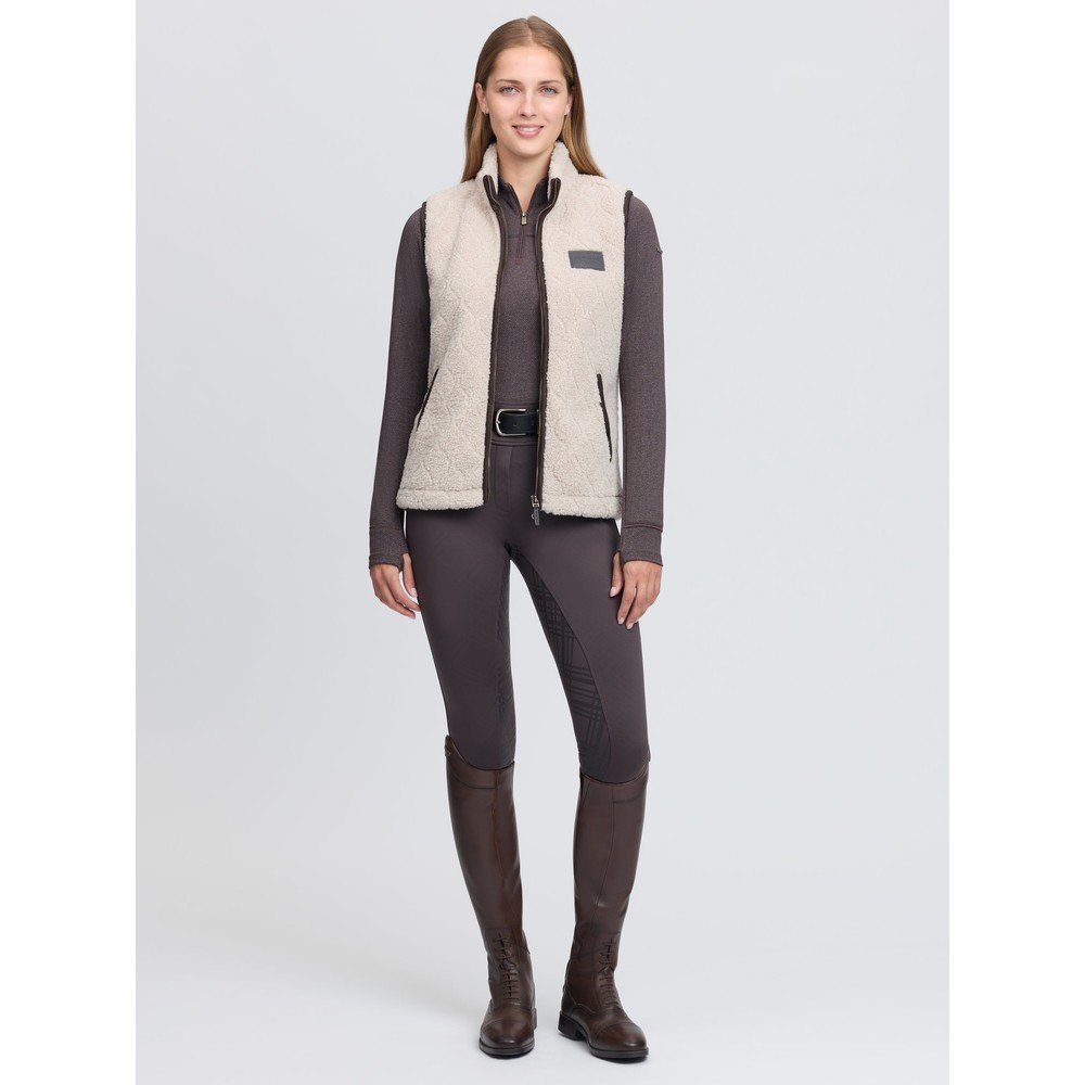 LeMieux Heritage Borg Gilet - Stone