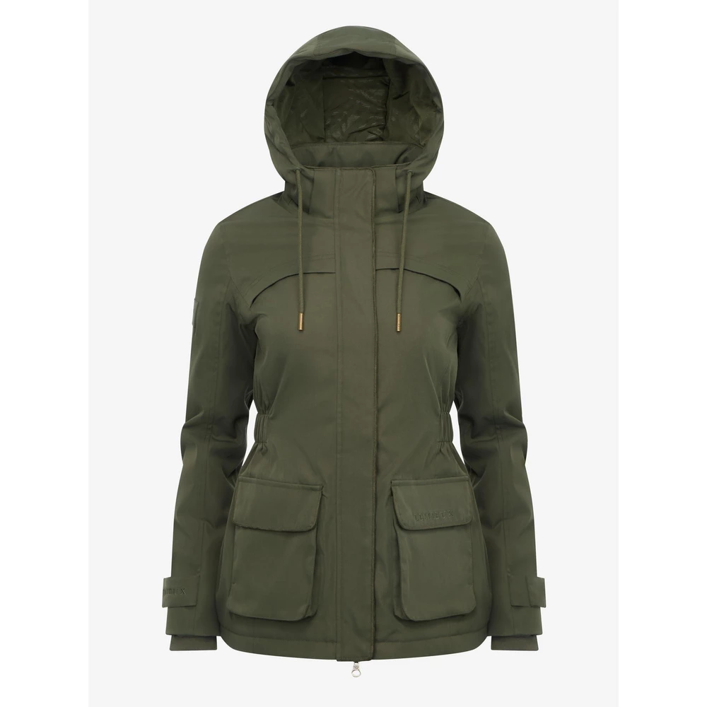 LeMieux Heritage Beatrice Waterproof Coat - Olive in Olive
