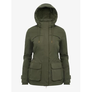 LeMieux Heritage Beatrice Waterproof Coat - Olive in Olive