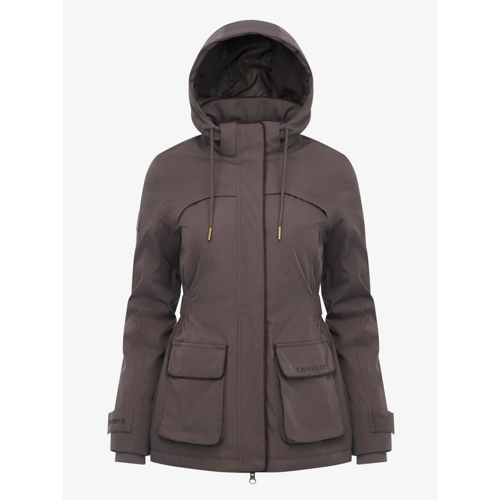 LeMieux Heritage Beatrice Waterproof Coat - Cocoa in Cocoa