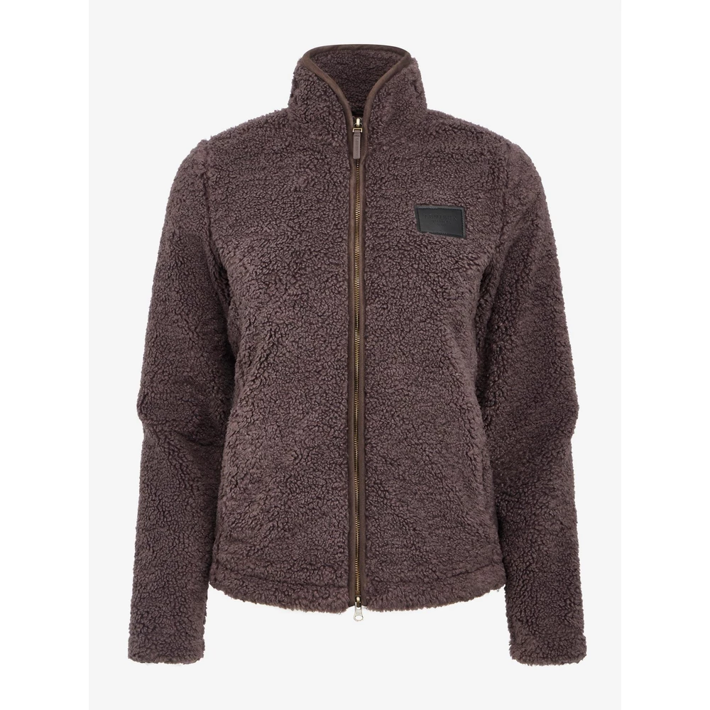 LeMieux Heritage Borg Zip Through Jacket - Cocoa in Cocoa