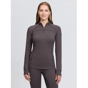 LeMieux Heritage Herringbone Base Layer  - Cocoa 