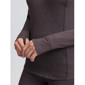 LeMieux Heritage Herringbone Base Layer - Cocoa in Cocoa