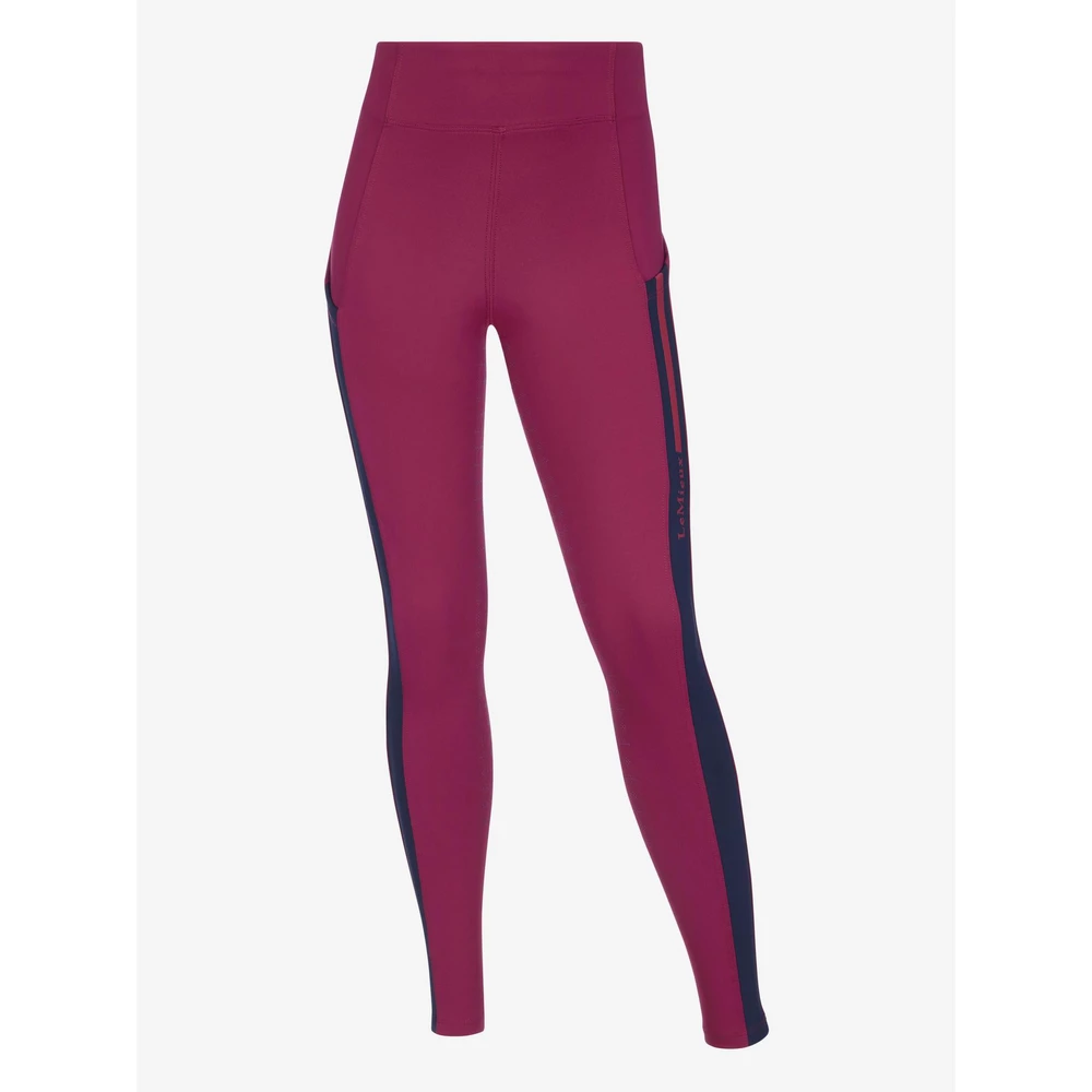 LeMieux Young Rider Orla Pull Ons - Blackberry in Blackberry