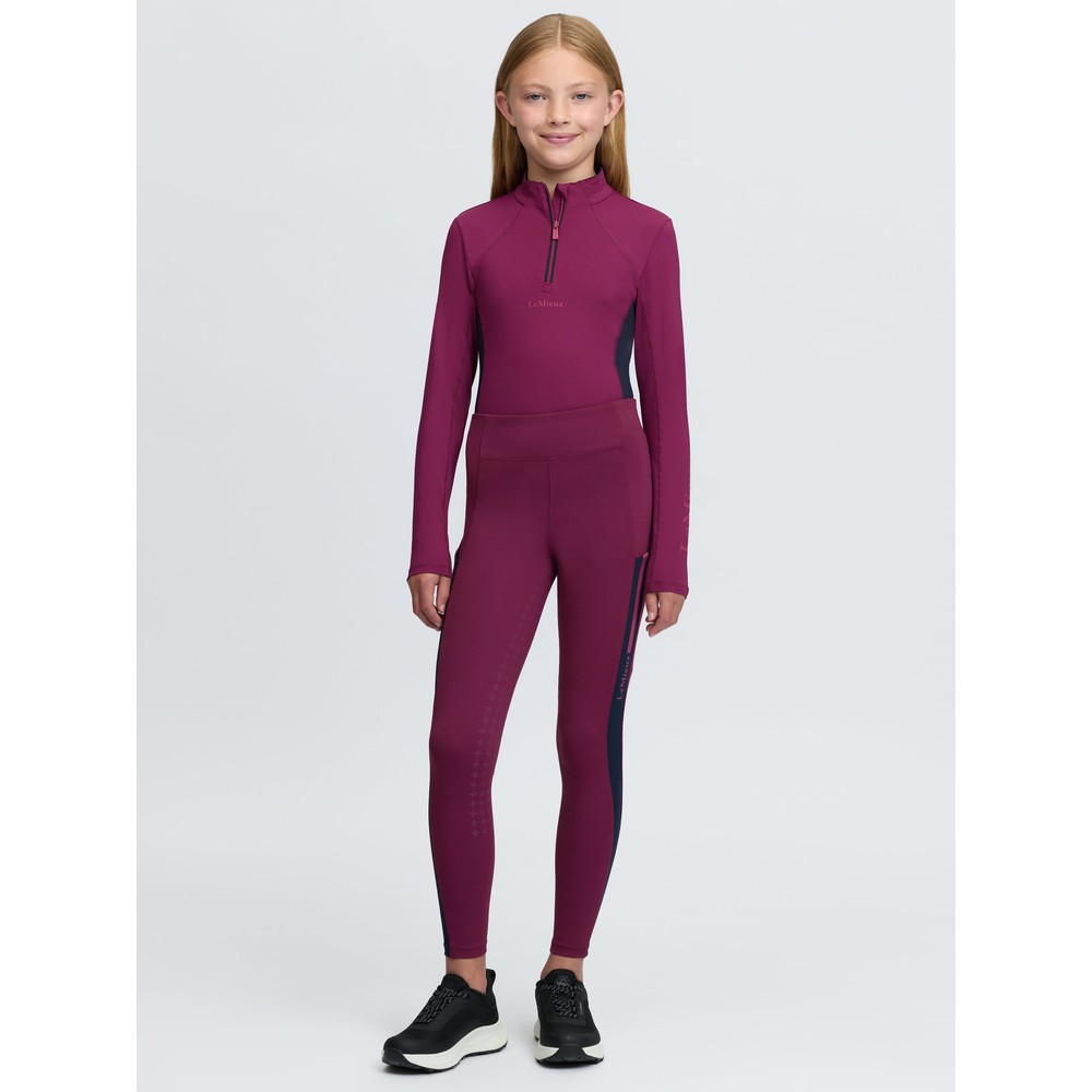 LeMieux Young Rider Orla Pull Ons - Blackberry