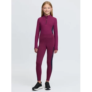 LeMieux Young Rider Orla Pull Ons - Blackberry in Blackberry
