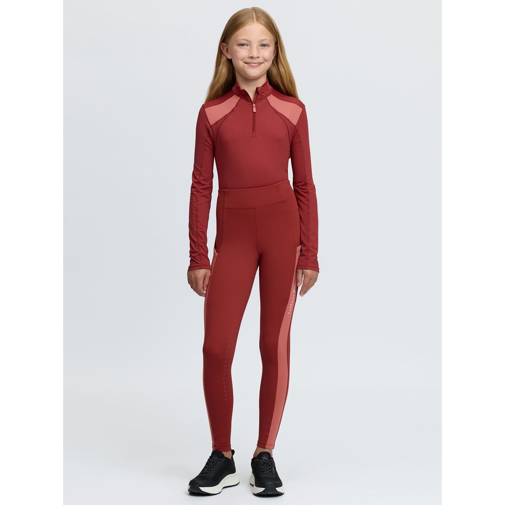 LeMieux Young Rider Orla Pull Ons  - Russet 
