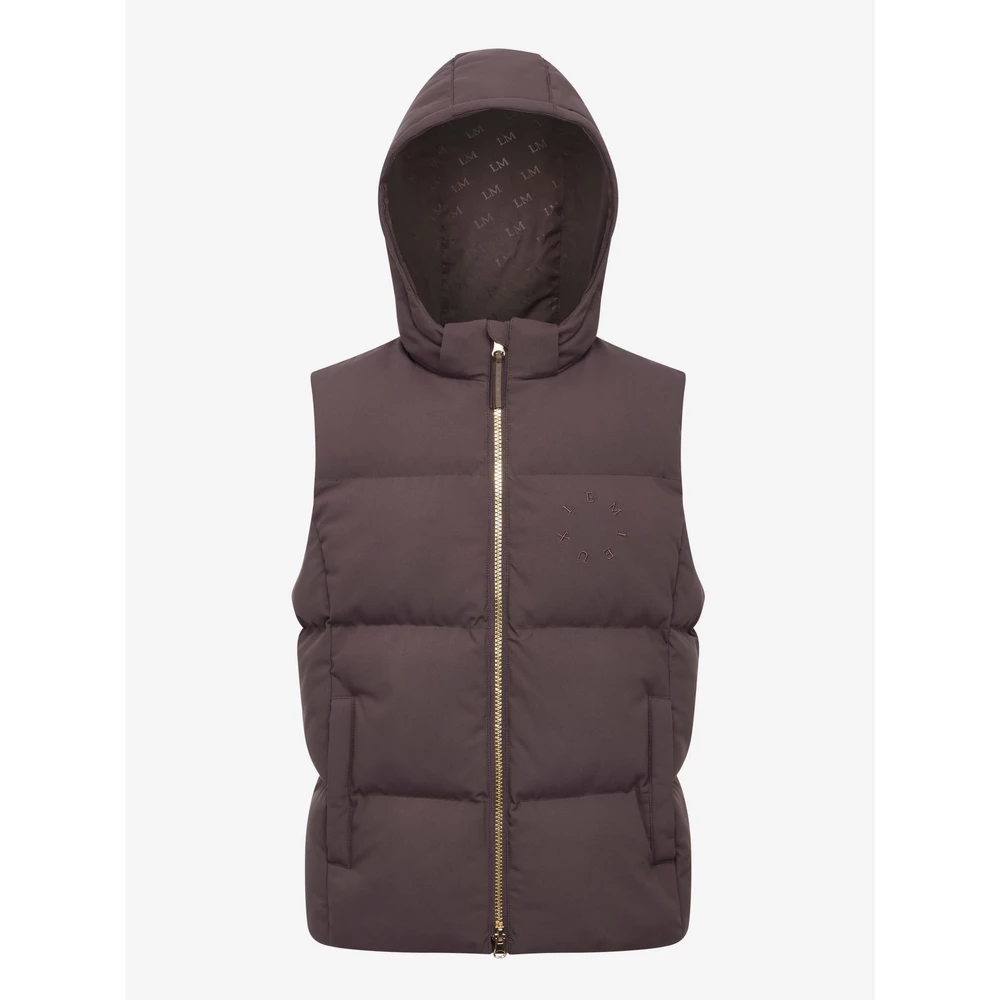 LeMieux Young Rider Joey Hooded Gilet  - Cocoa in Cocoa