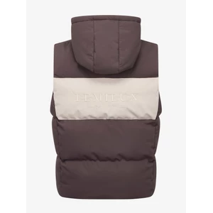 LeMieux Young Rider Joey Hooded Gilet  - Cocoa in Cocoa