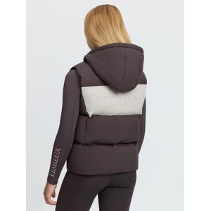 LeMieux Young Rider Joey Hooded Gilet  - Cocoa in Cocoa
