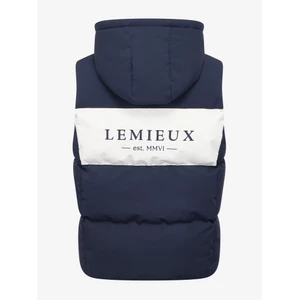 LeMieux Young Rider Joey Hooded Gilet  - Navy in Navy