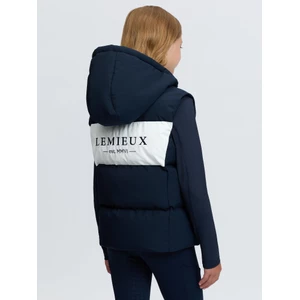 LeMieux Young Rider Joey Hooded Gilet  - Navy in Navy