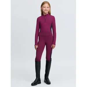 LeMieux Young Rider Classique Base Layer - Blackberry in Blackberry