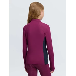 LeMieux Young Rider Classique Base Layer - Blackberry in Blackberry