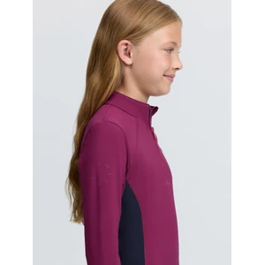 LeMieux Young Rider Classique Base Layer - Blackberry in Blackberry