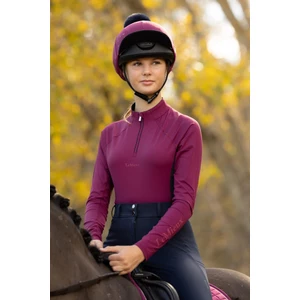 LeMieux Young Rider Classique Base Layer - Blackberry in Blackberry