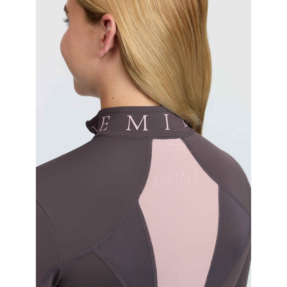 LeMieux Young Rider Mia Mesh Base Layer - Cocoa