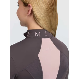 LeMieux Young Rider Mia Mesh Base Layer - Cocoa in Cocoa