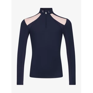 LeMieux Young Rider Mia Mesh Base Layer  - Navy in Navy