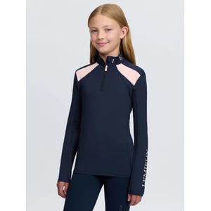 LeMieux Young Rider Mia Mesh Base Layer  - Navy in Navy