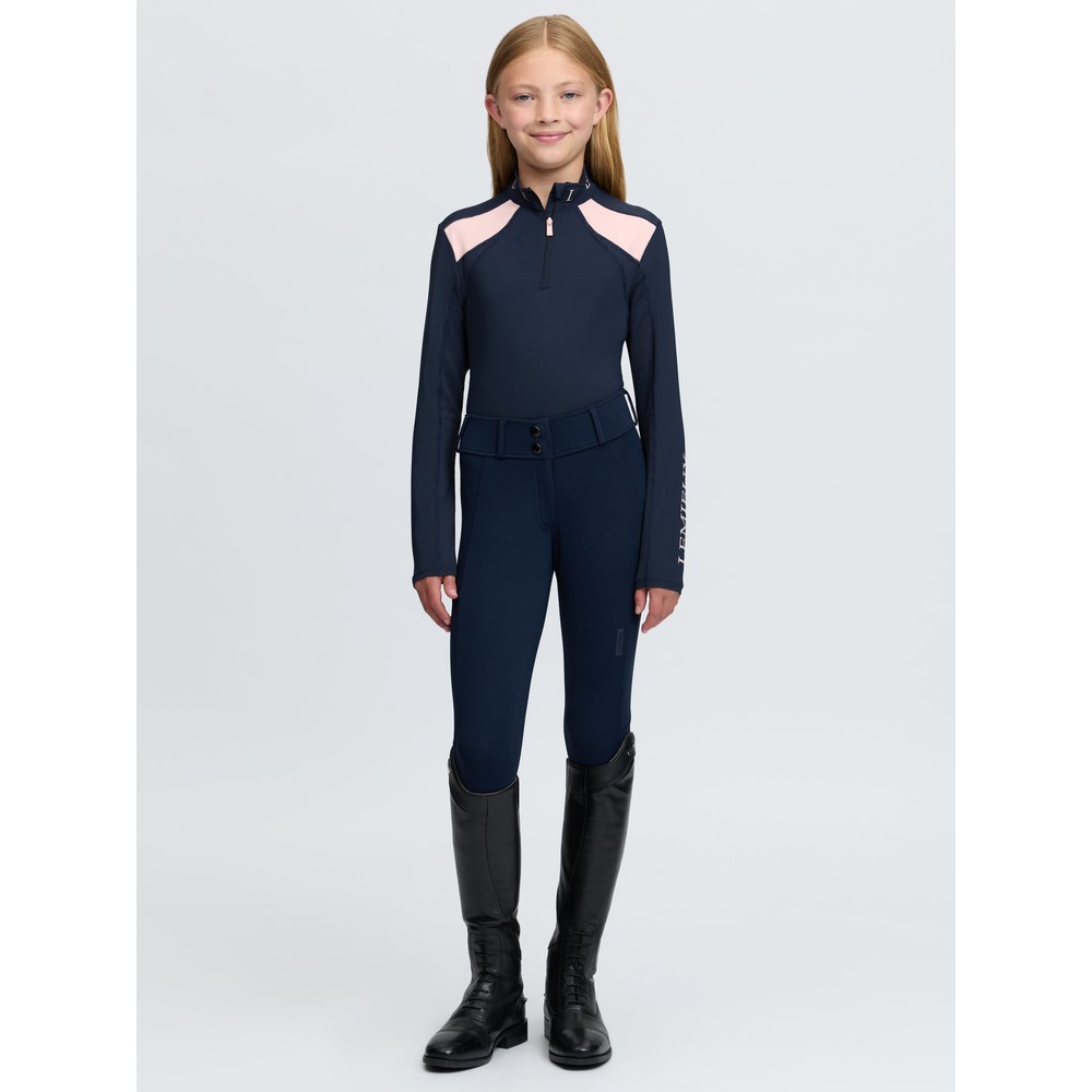 LeMieux Young Rider Mia Mesh Base Layer  - Navy 