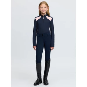 LeMieux Young Rider Mia Mesh Base Layer  - Navy in Navy