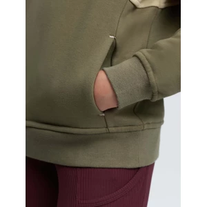 LeMieux Young Rider Viola Quarter Zip Sweat - Willow Green in Willow Green