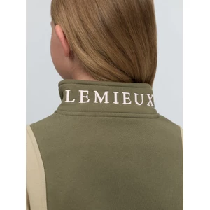 LeMieux Young Rider Viola Quarter Zip Sweat - Willow Green in Willow Green