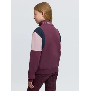 LeMieux Young Rider Viola Quarter Zip Sweat - Bramble in Bramble