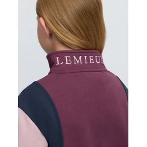 LeMieux Young Rider Viola Quarter Zip Sweat - Bramble in Bramble