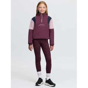 LeMieux Young Rider Viola Quarter Zip Sweat - Bramble in Bramble