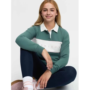 LeMieux Young Rider Riley Rugby Shirt - Aloe in Aloe