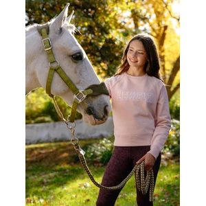 LeMieux Young Rider Shay Varsity Crew - Petal in Petal
